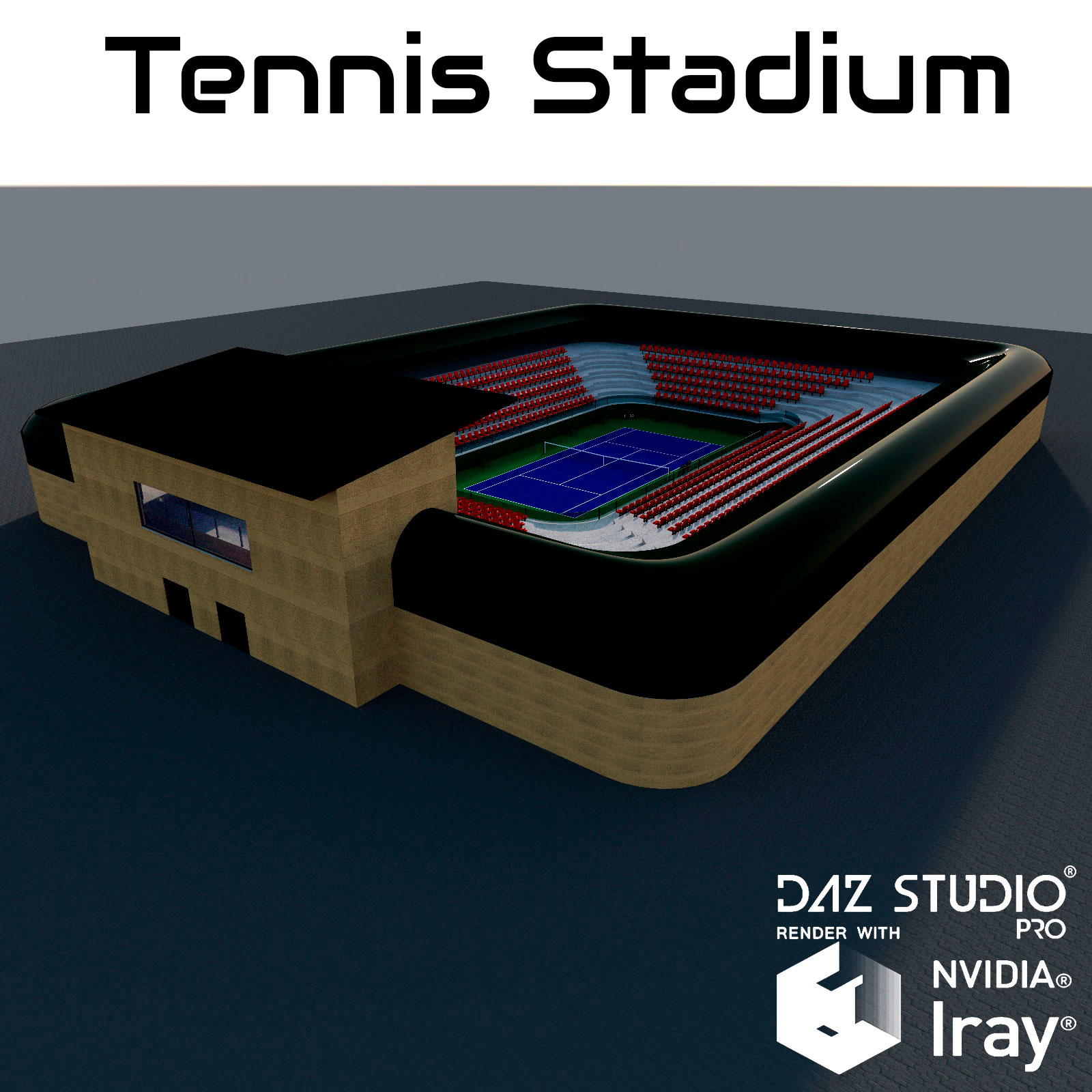 Tennis Stadium by N/A