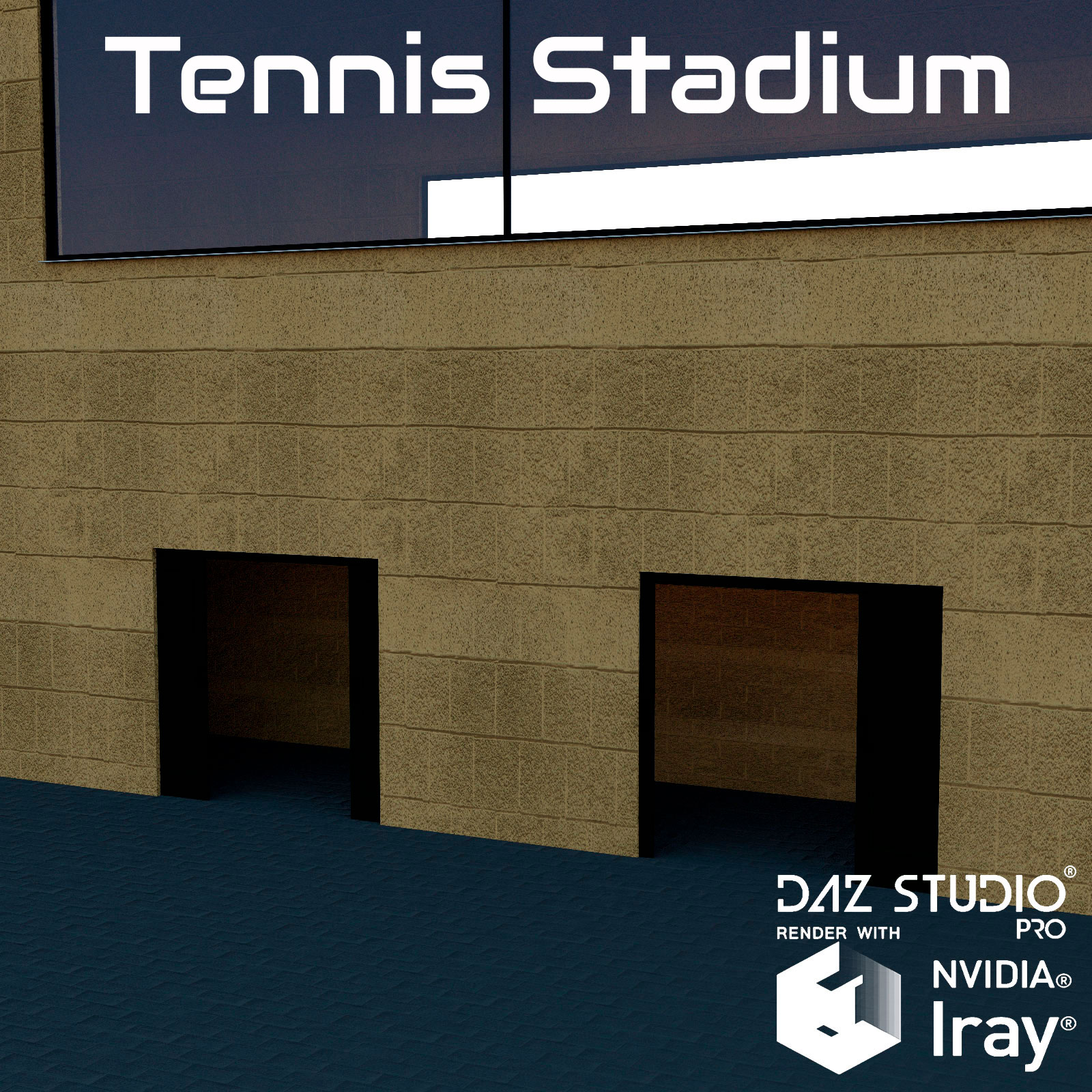 Tennis Stadium by N/A