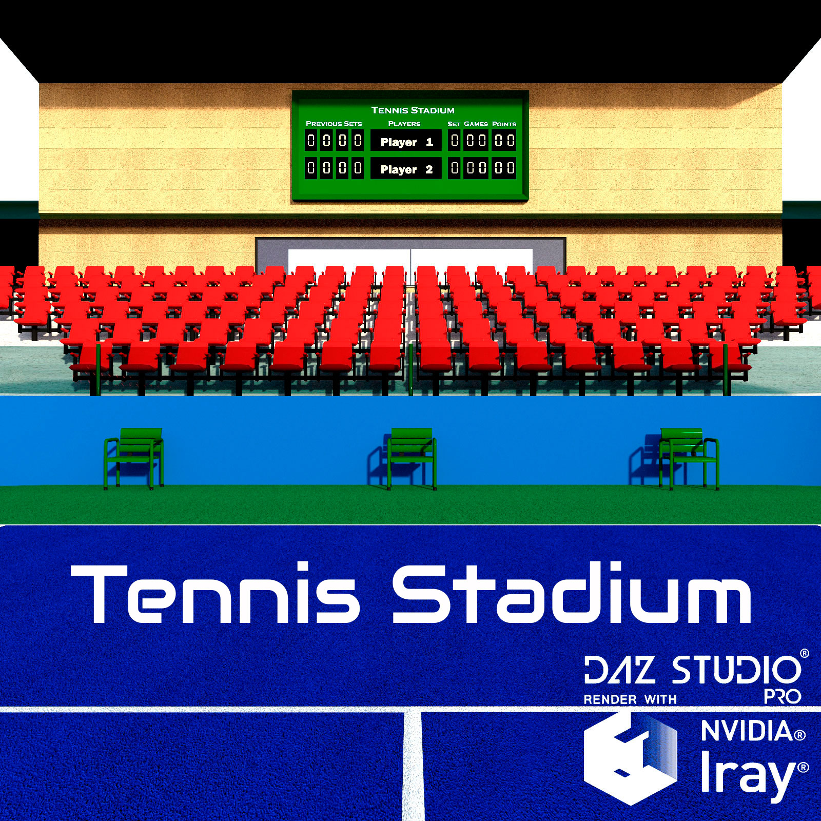 Tennis Stadium by N/A
