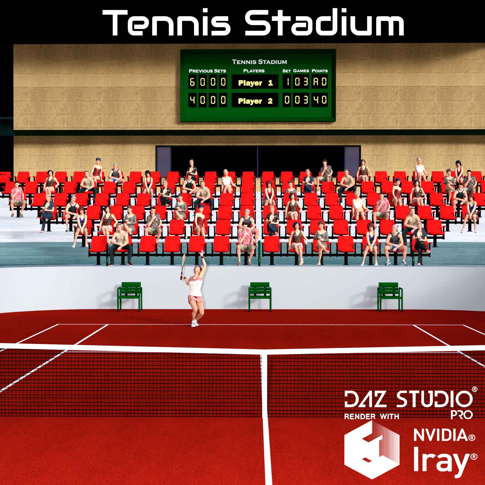 Tennis Stadium by N/A