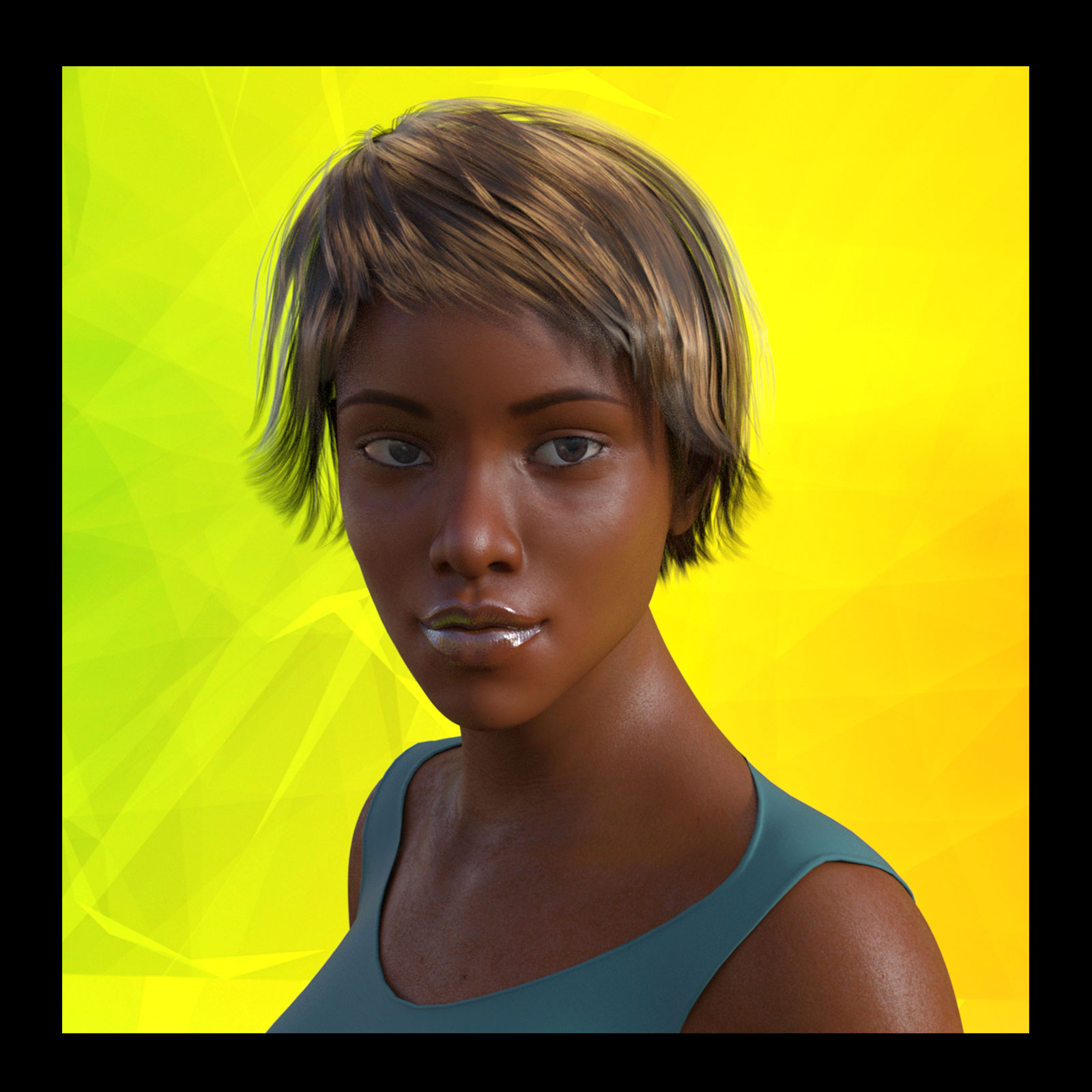 African Female Faces Morphs for Genesis 3 Female by N/A