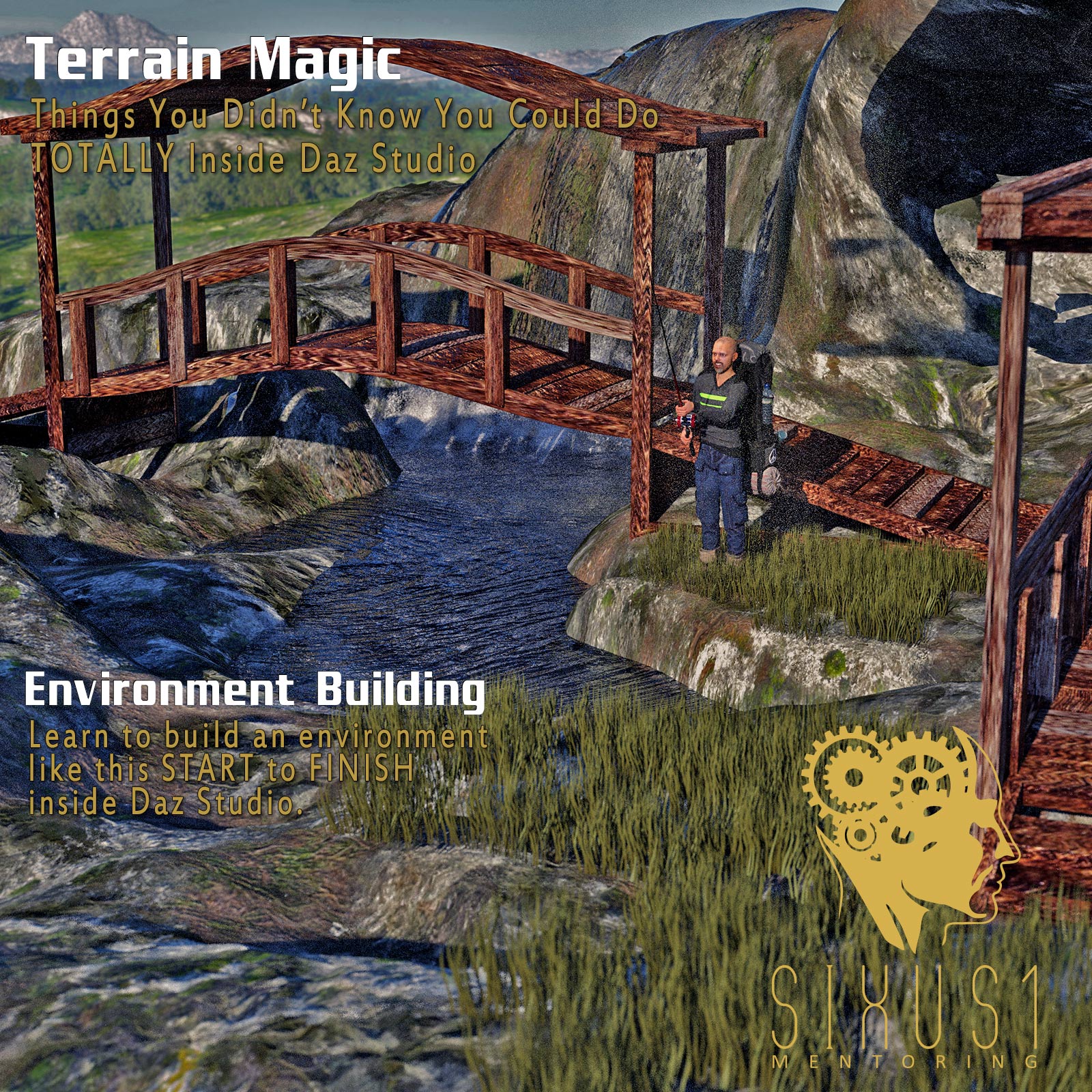 Sixus1 Mentoring Week 05: Terrain Magic for Daz Studio by N/A