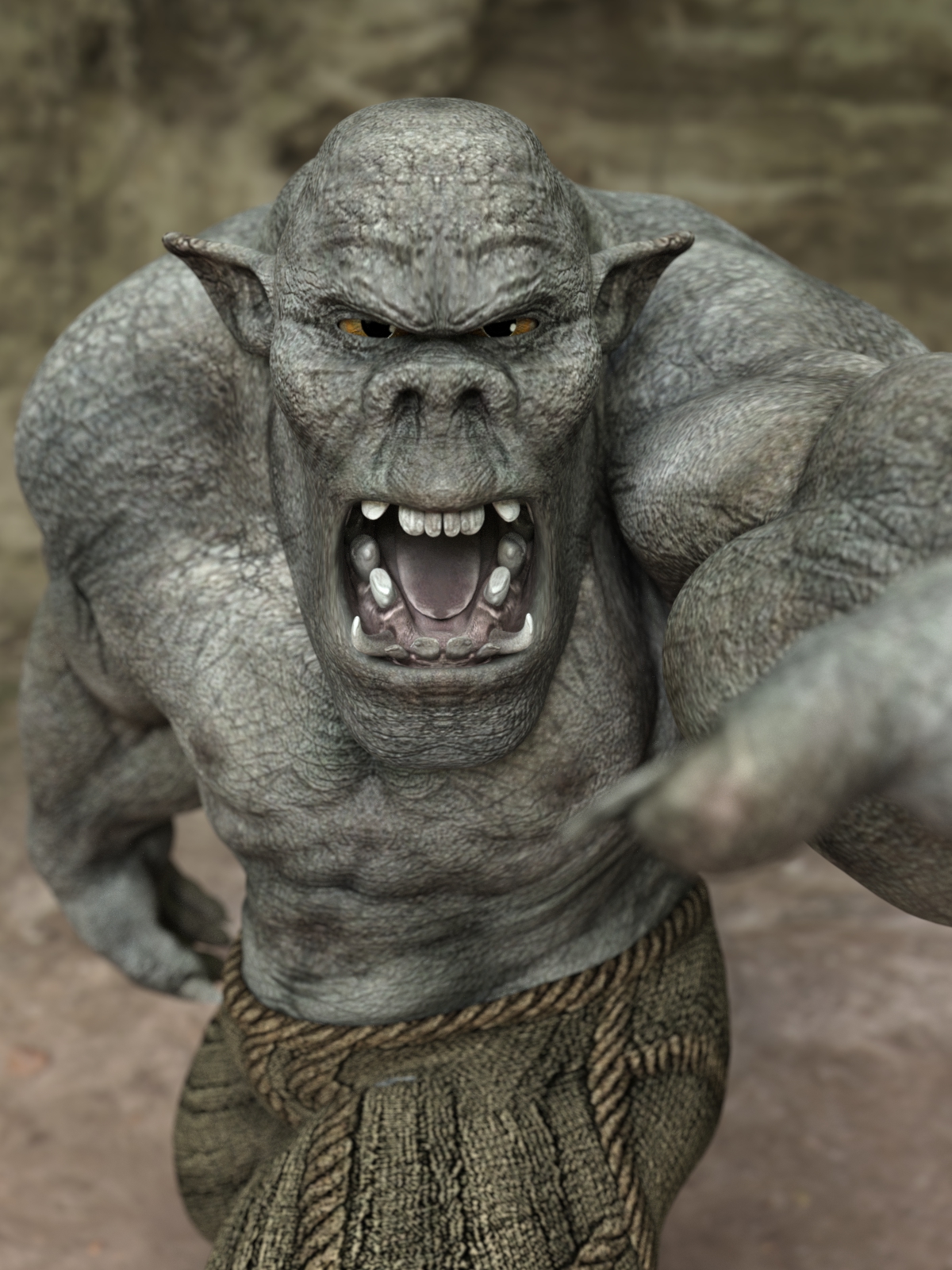 Orkz: Grey Orkz Skin Textures by N/A