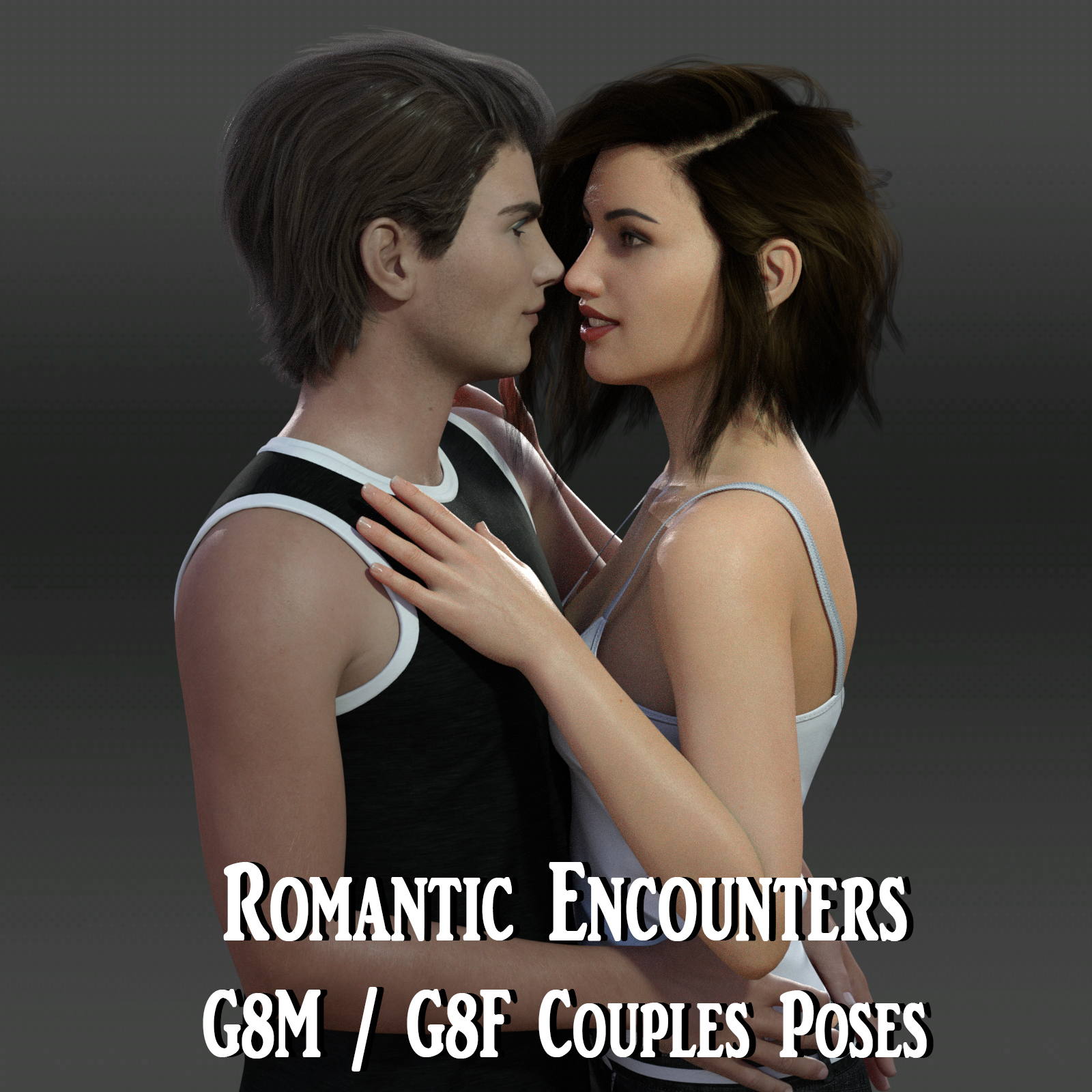 Romantic Encounters for Genesis 8 Male and Genesis 8 Female by N/A