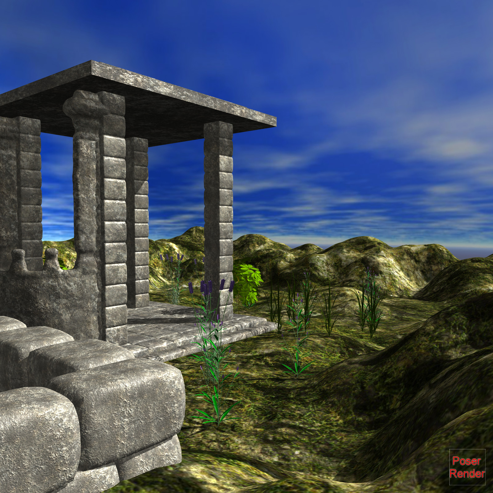 Mystical Ruins by N/A