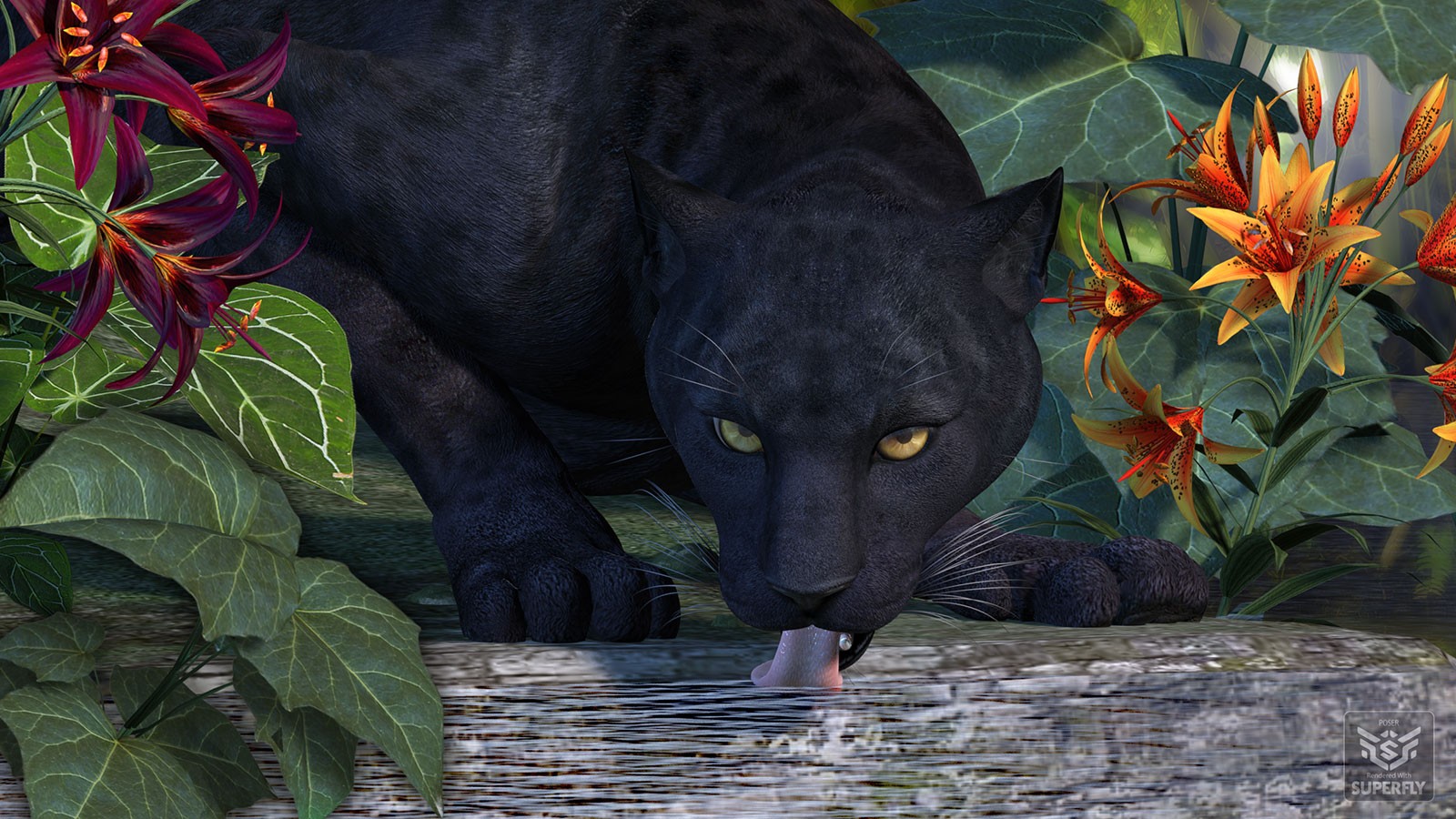 CWRW Black Panther for the HiveWire Big Cat by N/A