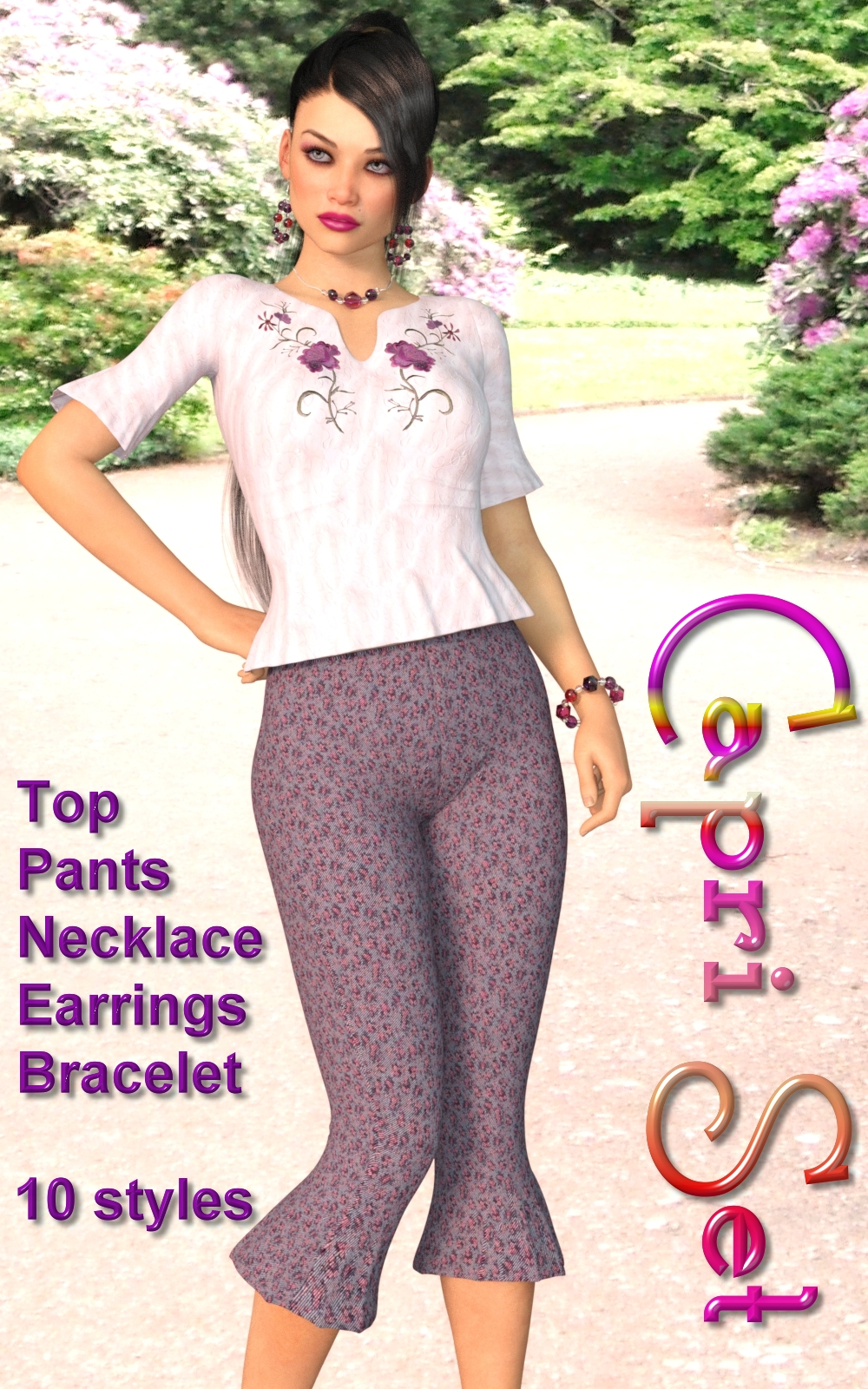 Capri Clothing Set for G3F/V7 by N/A