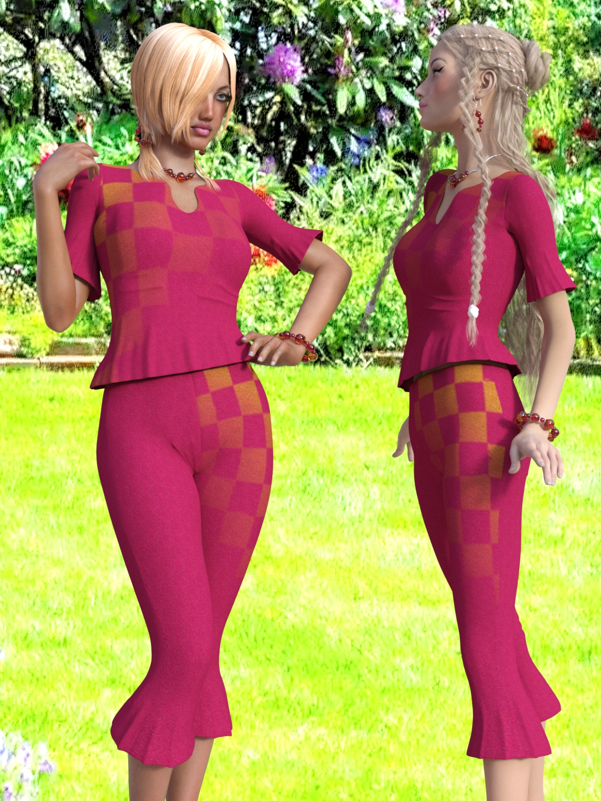 Capri Clothing Set for G3F/V7 by N/A