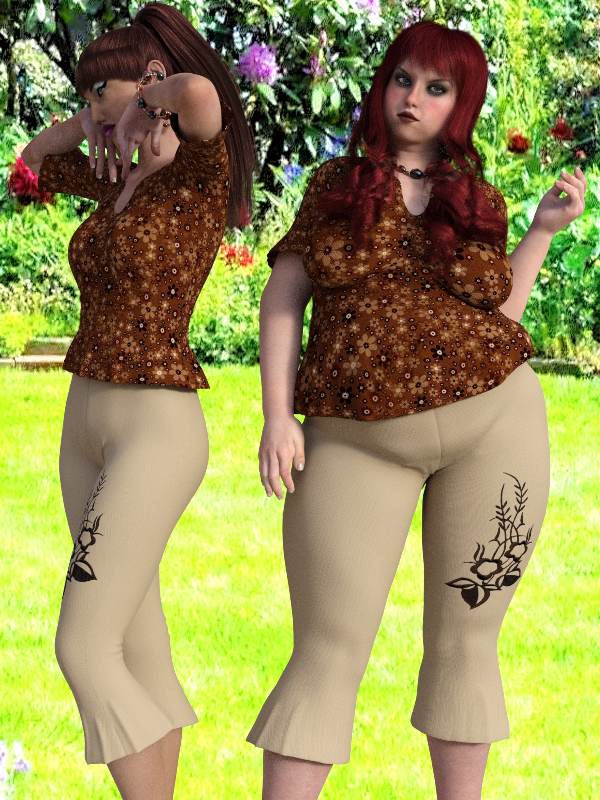 Capri Clothing Set for G3F/V7 by N/A