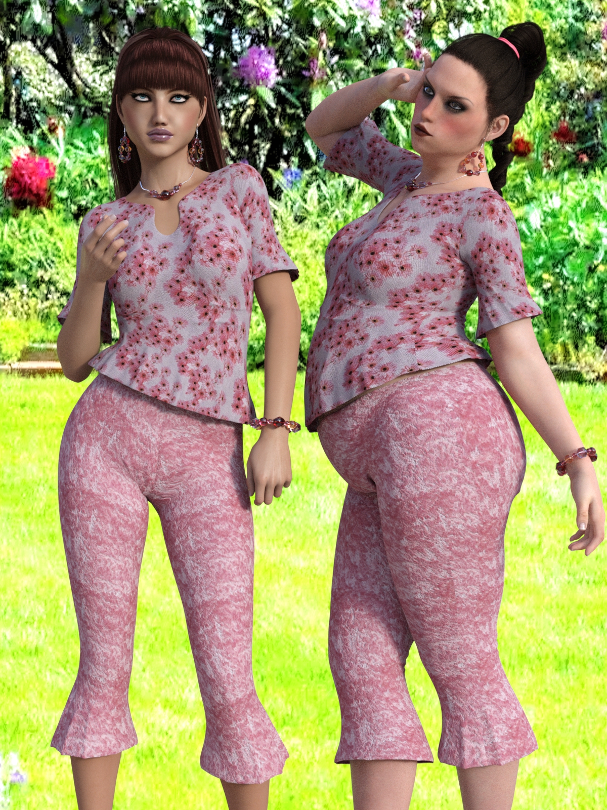 Capri Clothing Set for G3F/V7 by N/A