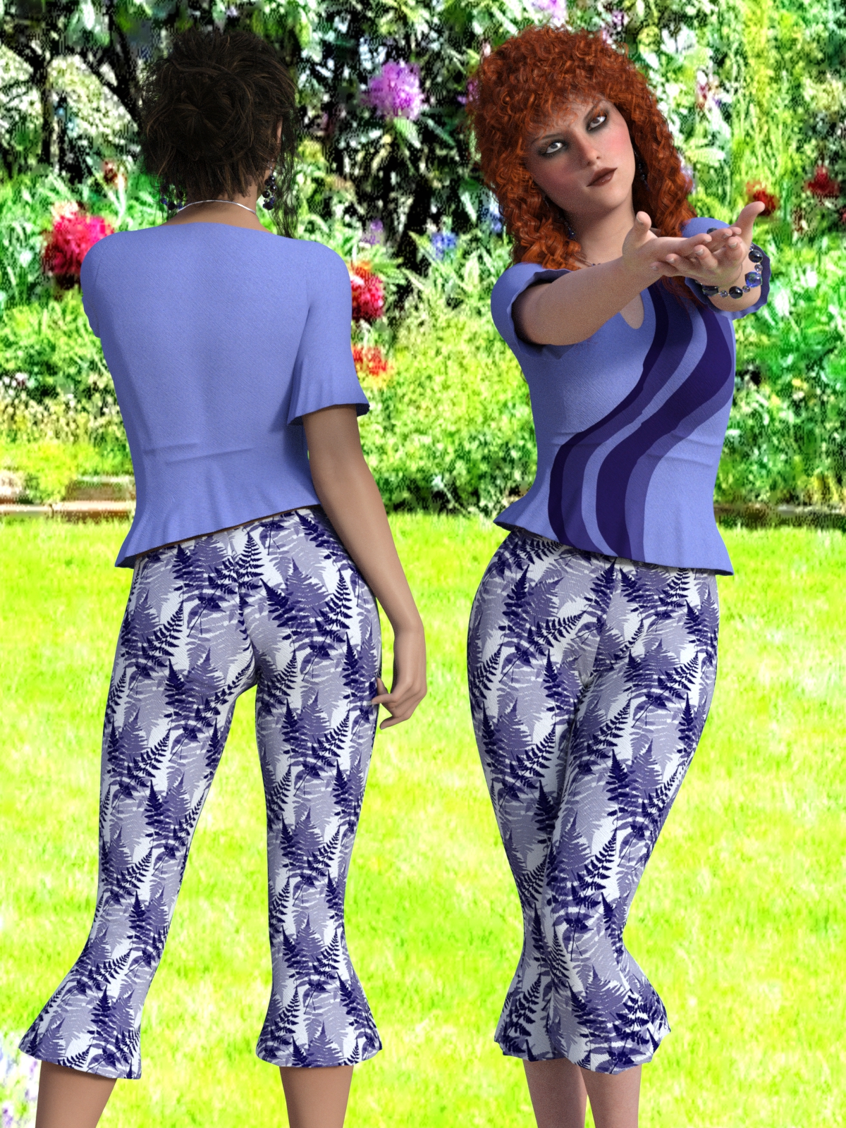 Capri Clothing Set for G3F/V7 by N/A
