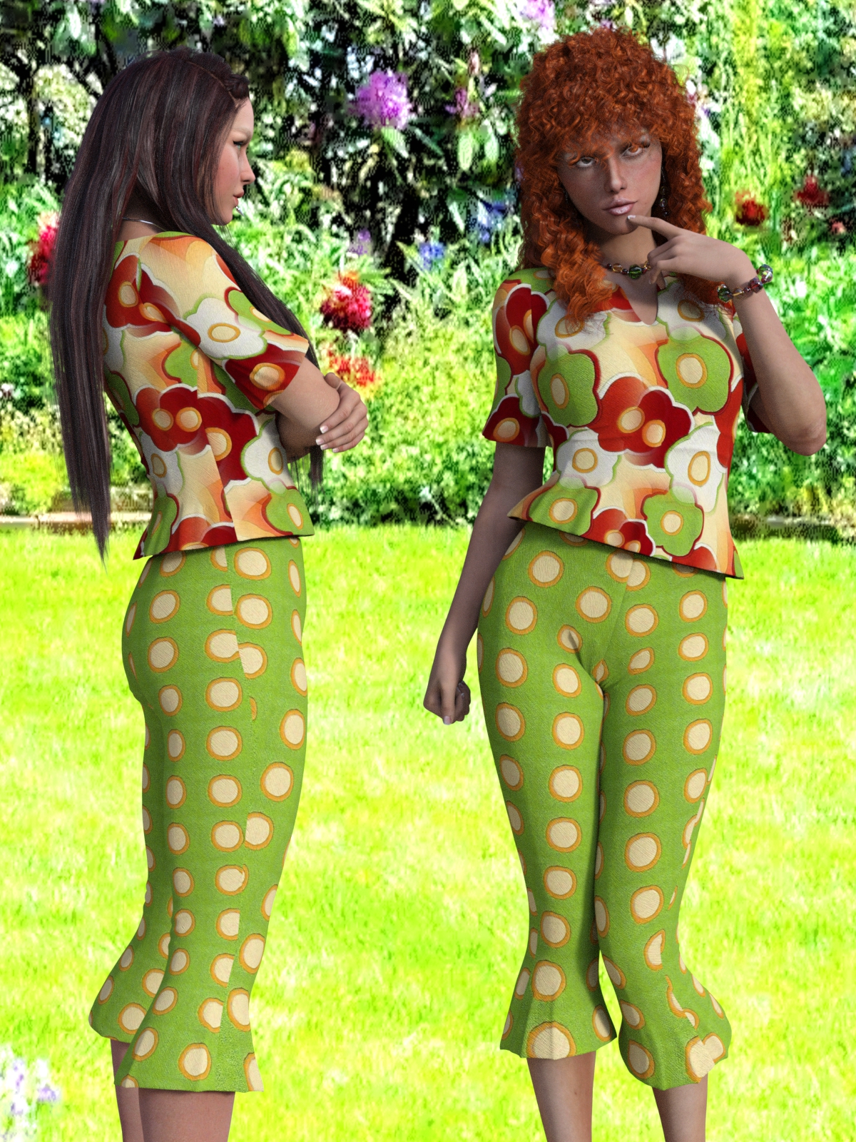 Capri Clothing Set for G3F/V7 by N/A
