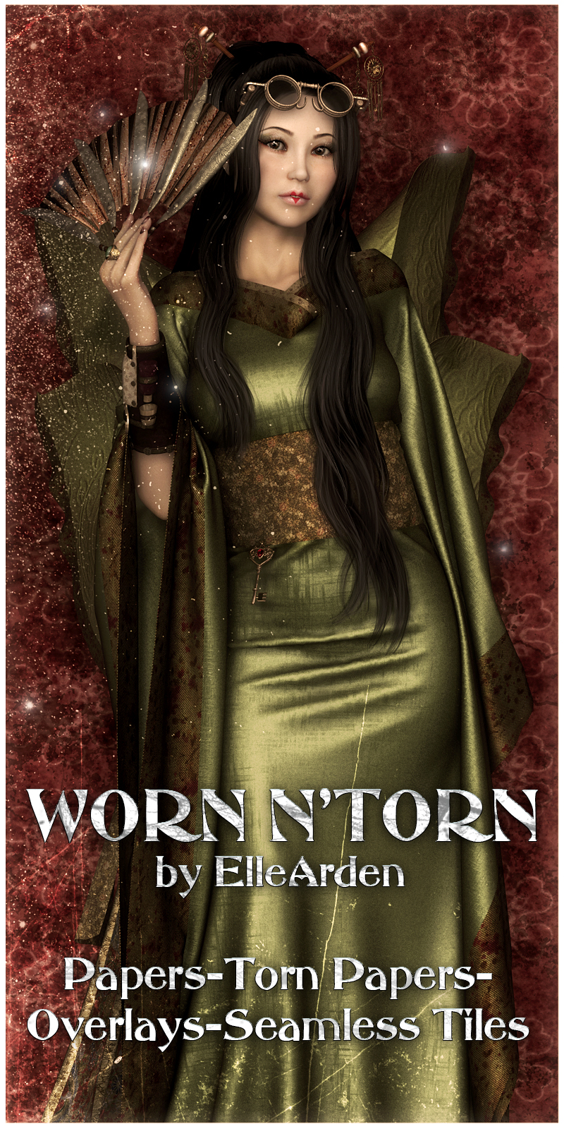Worn N Torn Textures and Overlays by N/A
