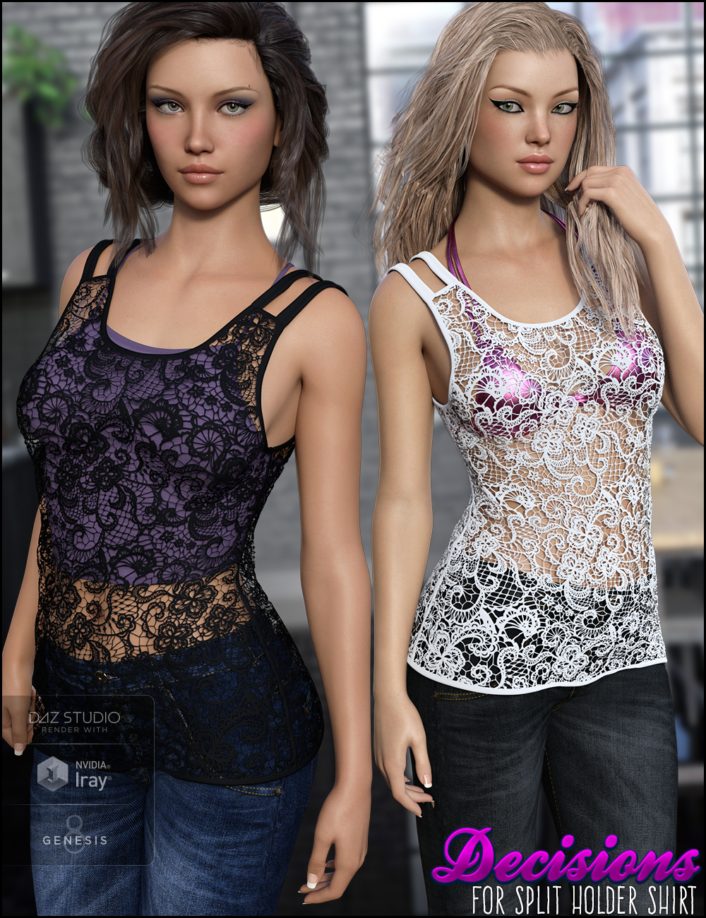 Decisions for Split Holder Shirt by N/A