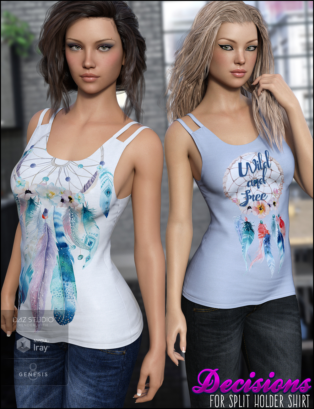 Decisions for Split Holder Shirt by N/A