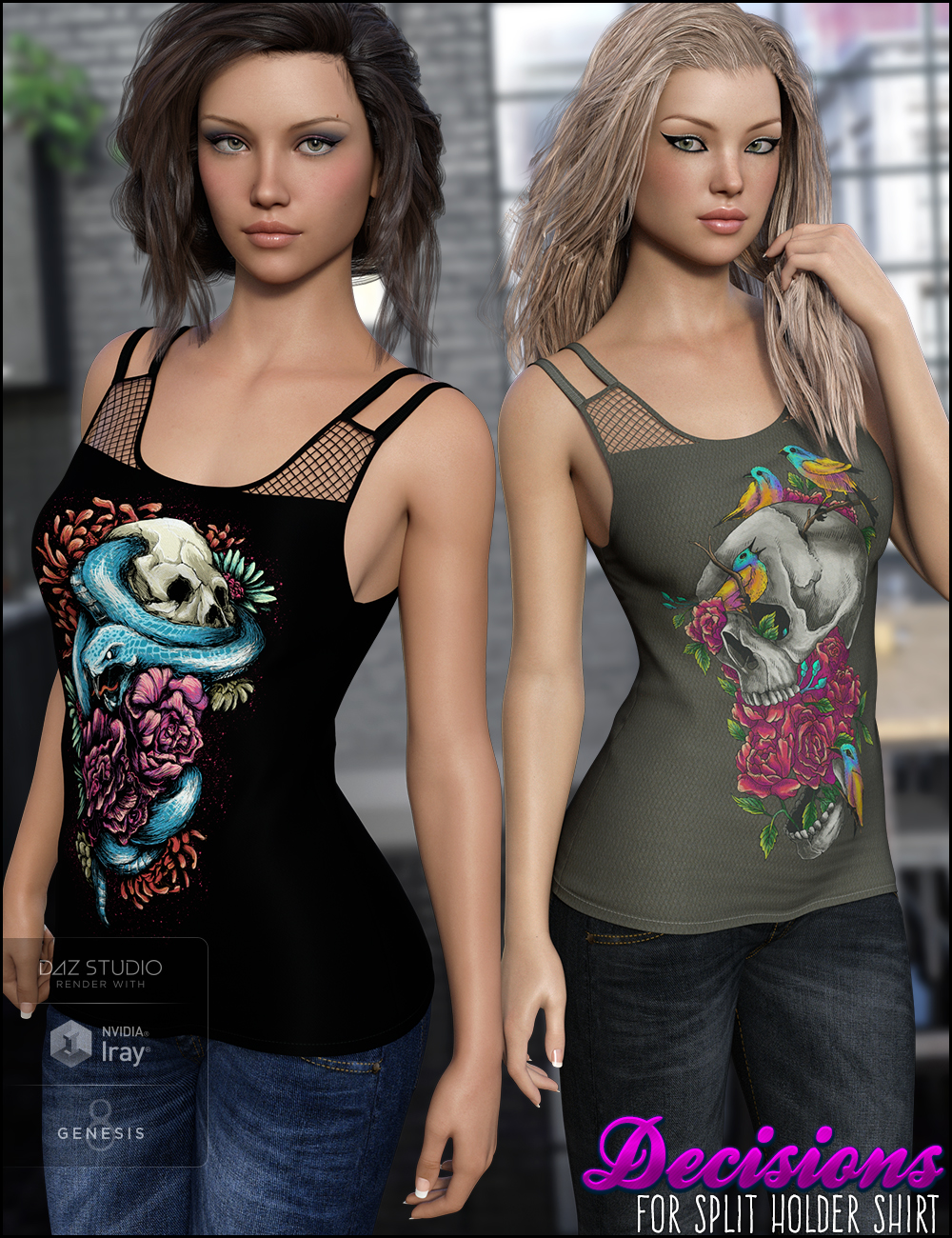 Decisions for Split Holder Shirt by N/A