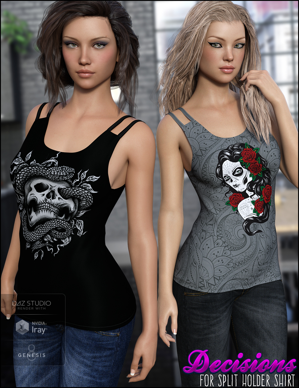 Decisions for Split Holder Shirt by N/A