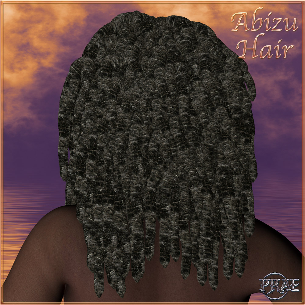 Prae-Abizu Hair For V4 Poser by N/A