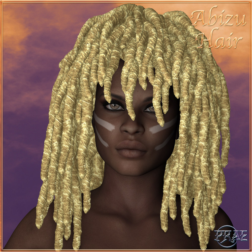 Prae-Abizu Hair For V4 Poser by N/A