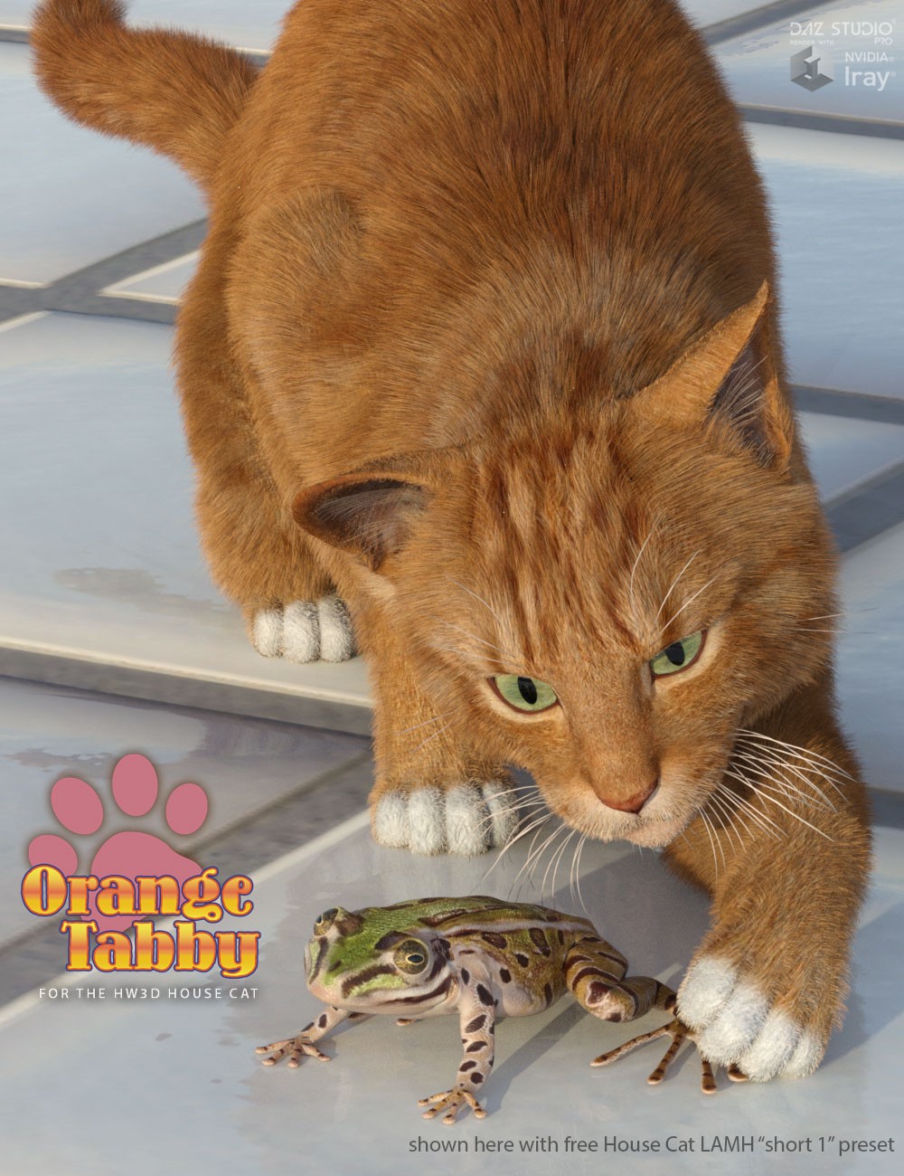 CWRW Orange Tabby for the HiveWire House Cat by N/A