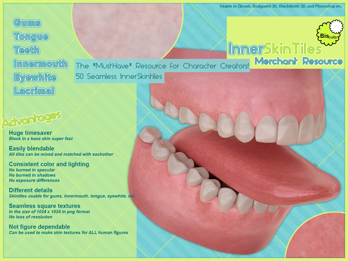 Biscuits InnerSkinTiles Merchant Resource by N/A