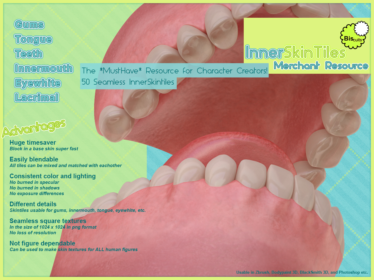 Biscuits InnerSkinTiles Merchant Resource by N/A