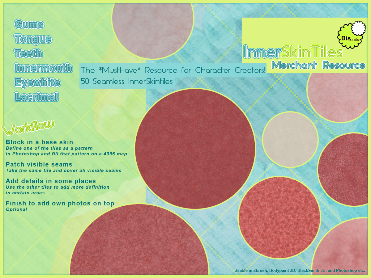 Biscuits InnerSkinTiles Merchant Resource by N/A
