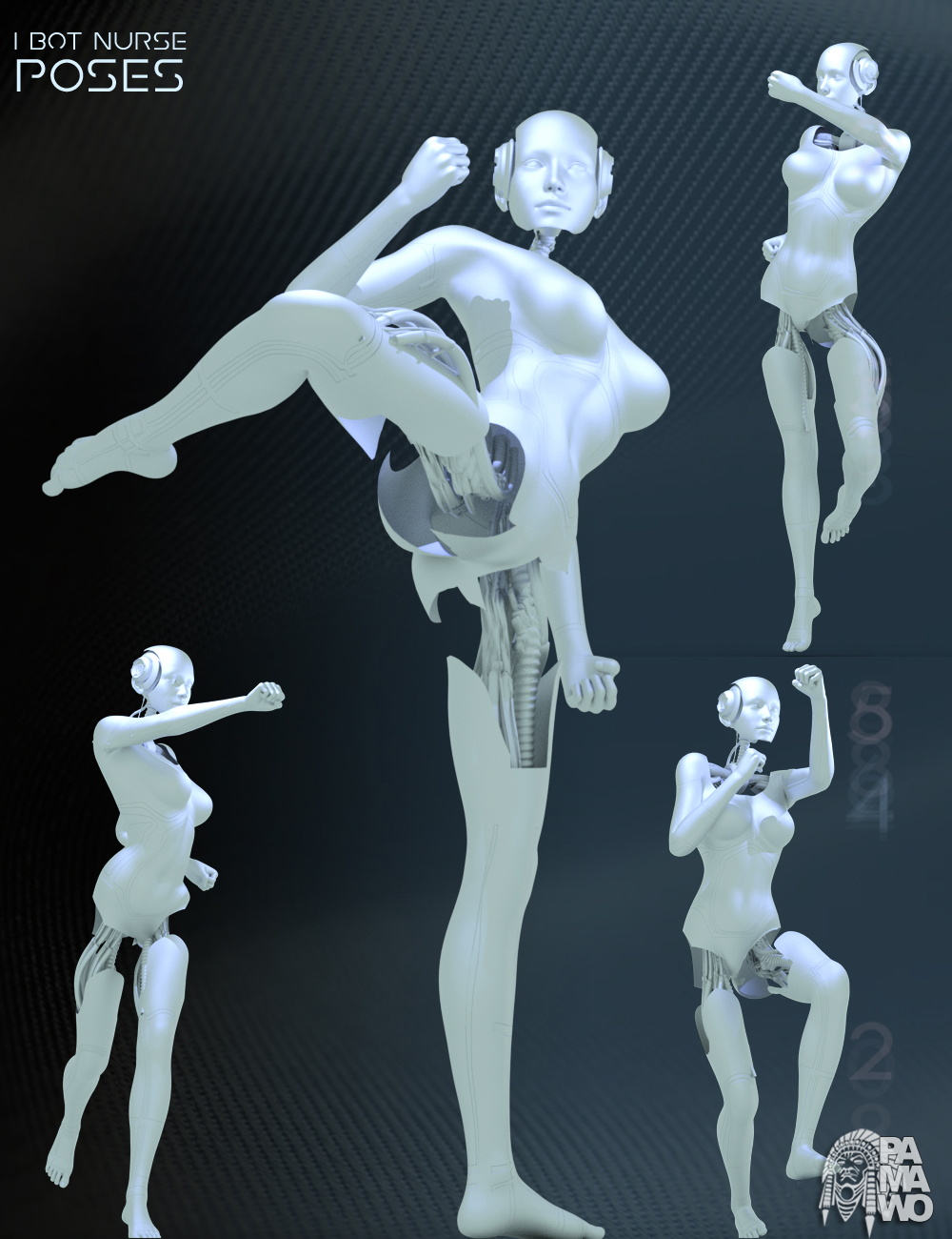 I Bot Nurse Poses by N/A