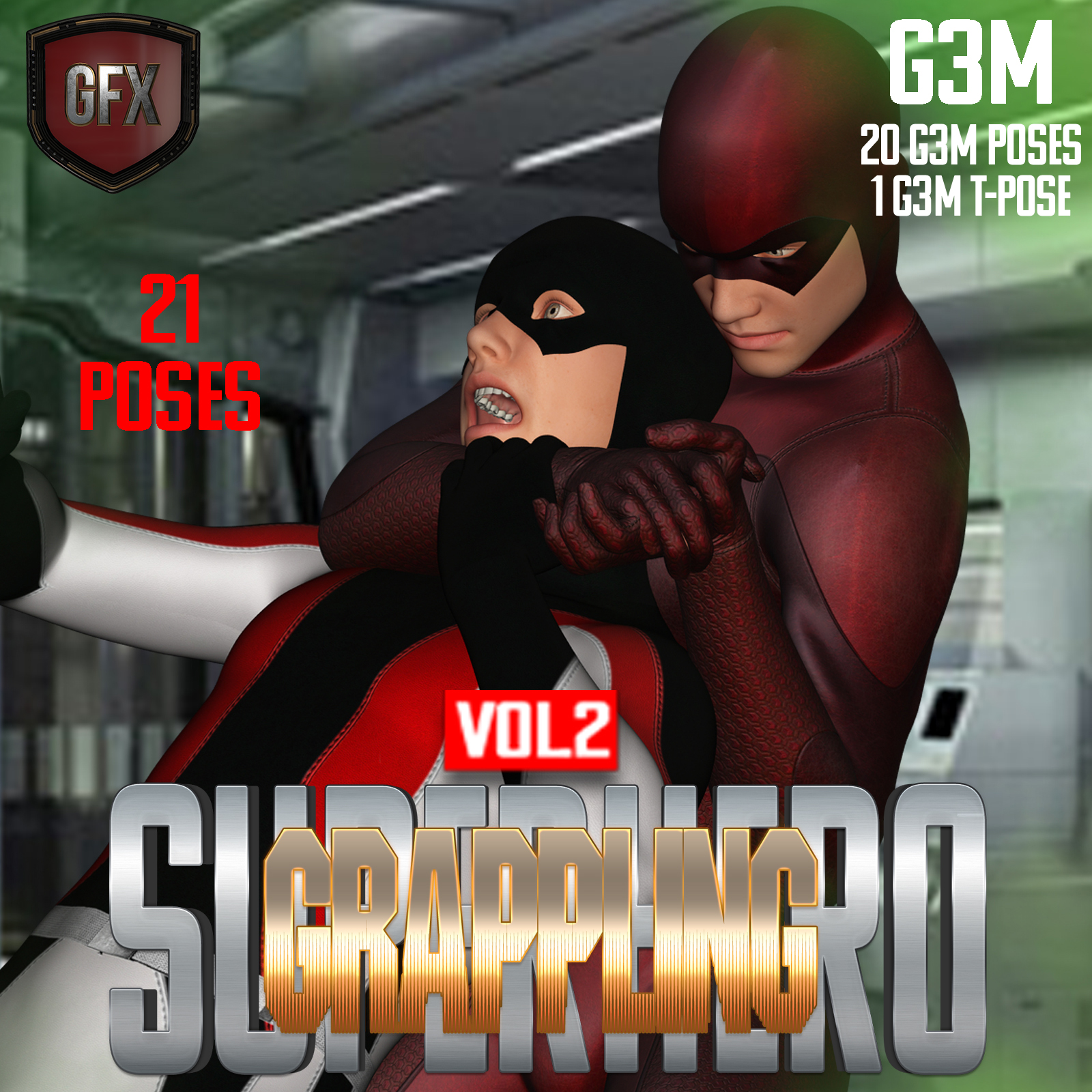 SuperHero Grappling for G3M Volume 2 by N/A