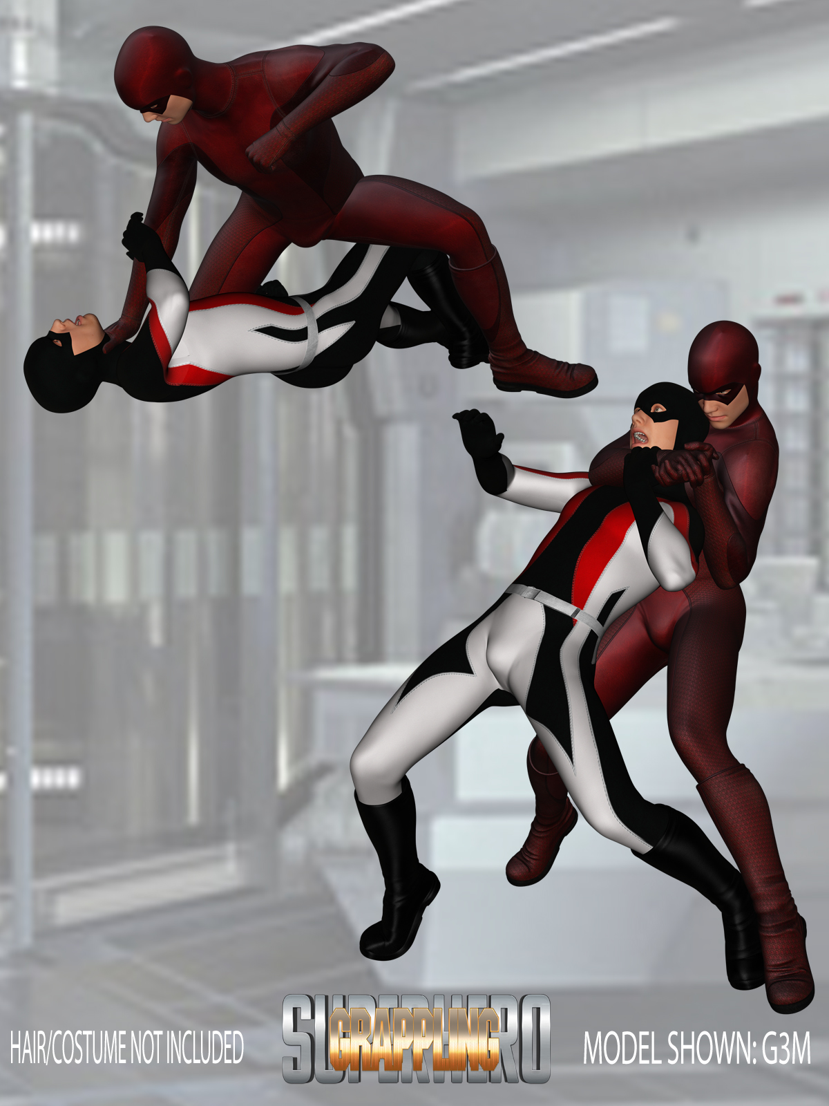 SuperHero Grappling for G3M Volume 2 by N/A