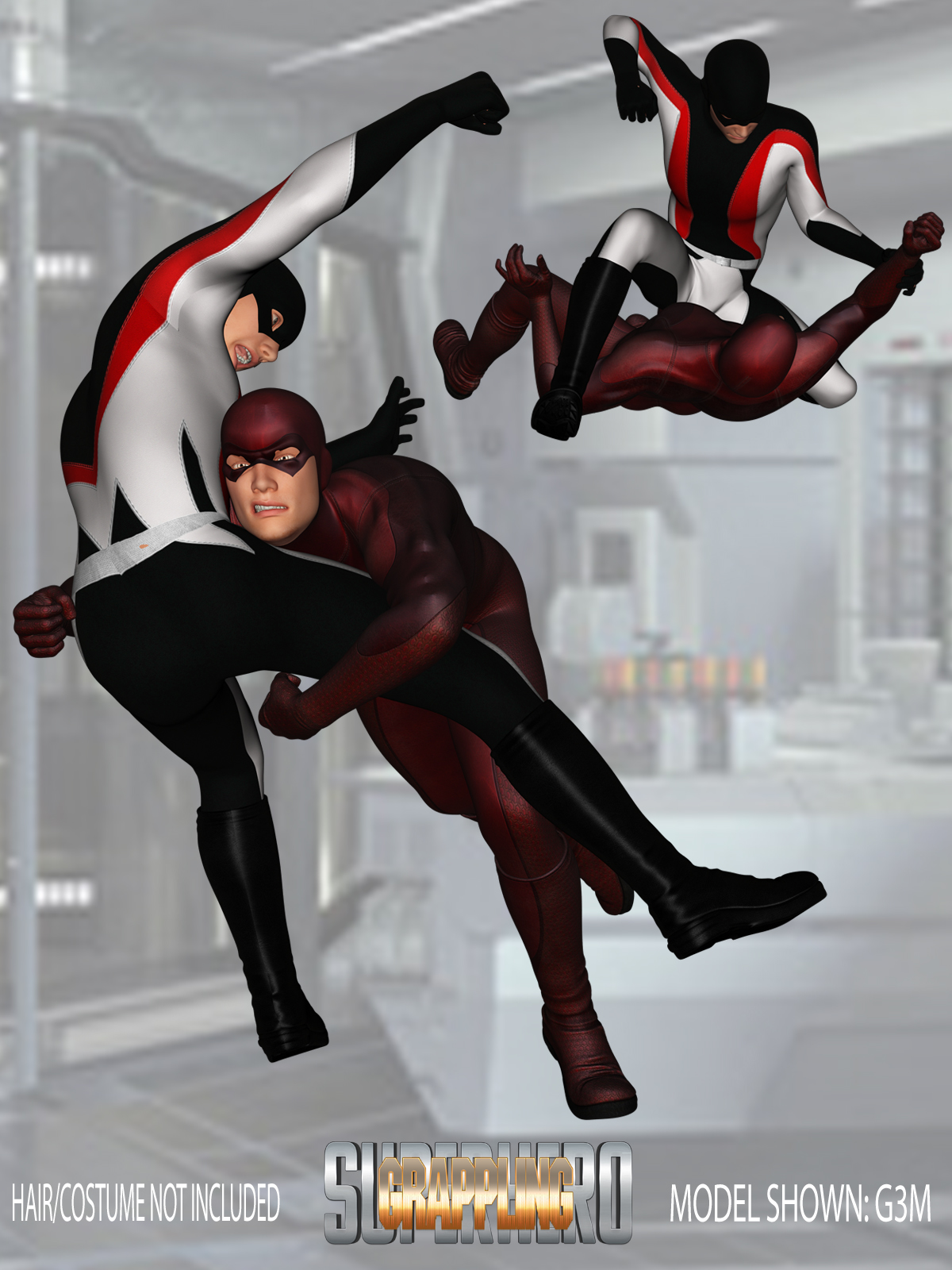 SuperHero Grappling for G3M Volume 2 by N/A