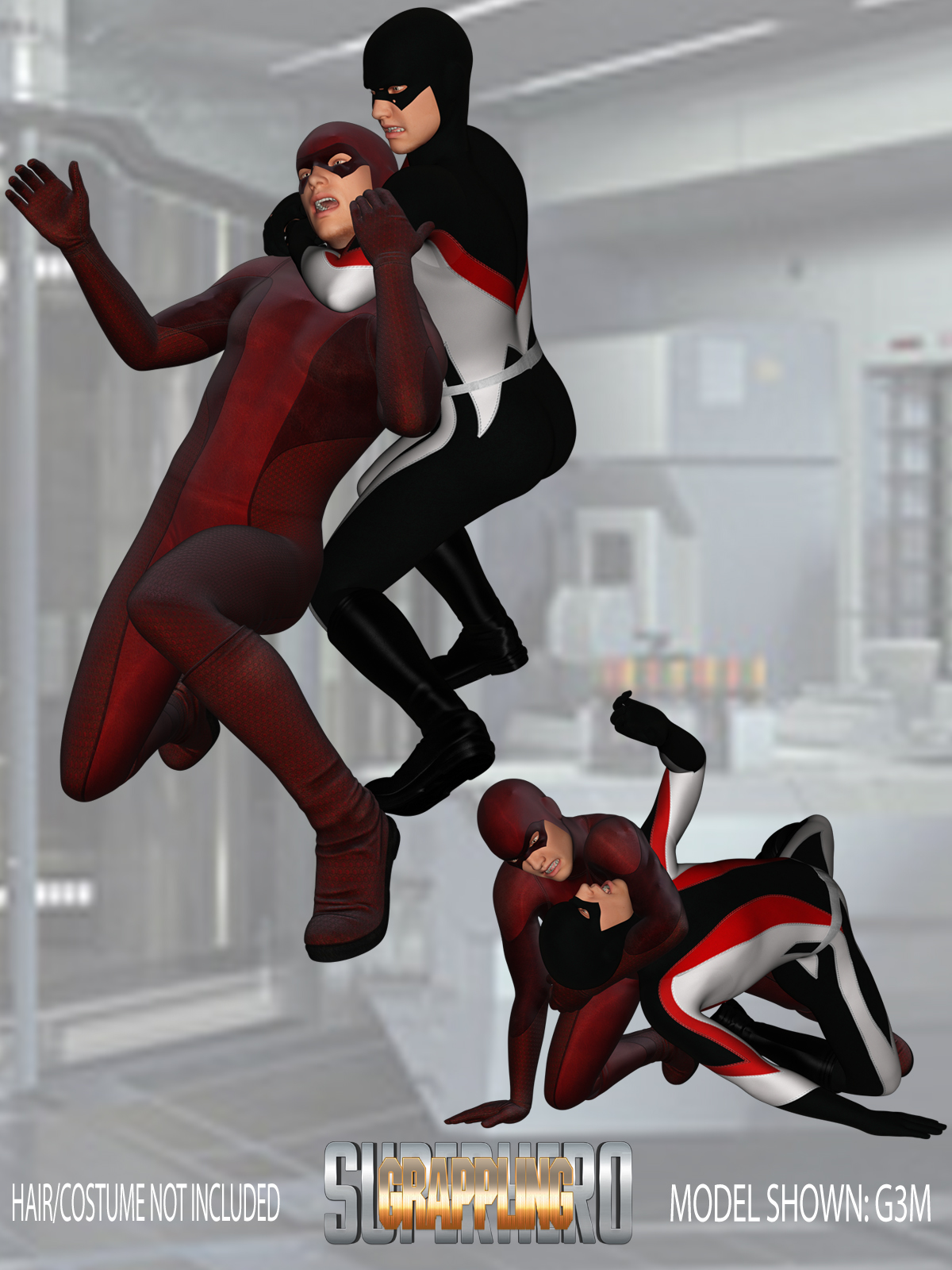 SuperHero Grappling for G3M Volume 2 by N/A