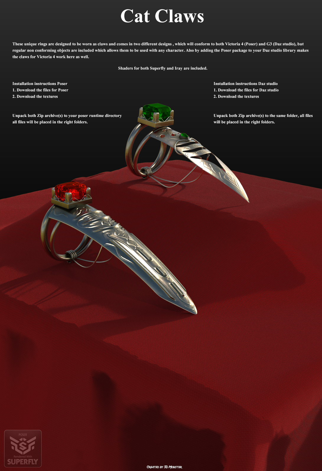 Cat claws by N/A