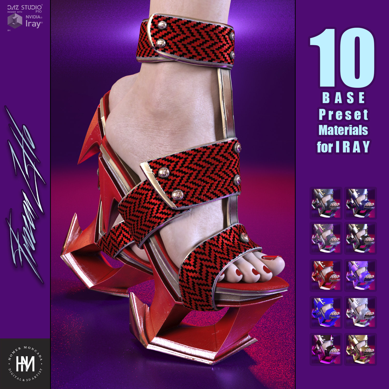FrozenZHo Platform Heels for GF3 by N/A