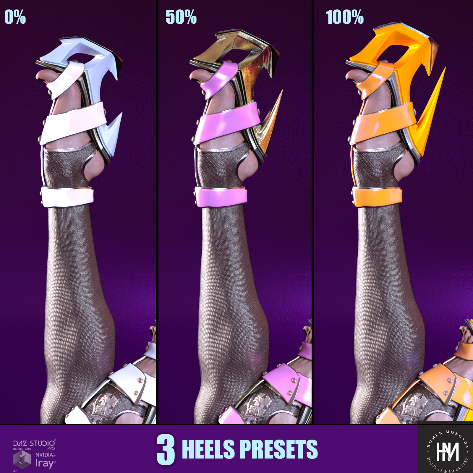 FrozenZHo Platform Heels for GF3 by N/A