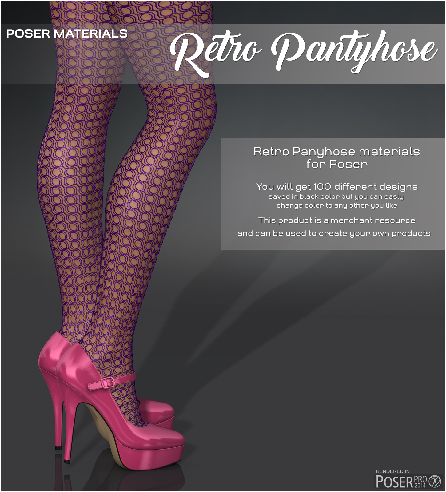 Poser - Retro Pantyhose by N/A