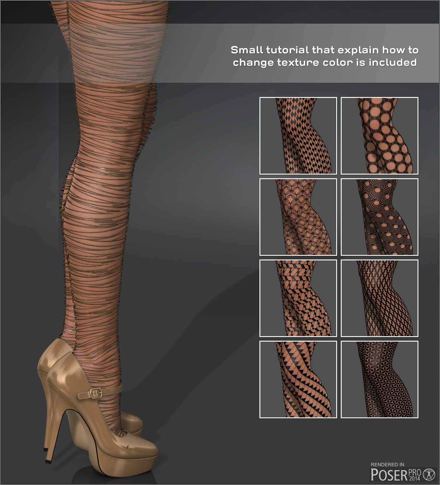 Poser - Retro Pantyhose by N/A