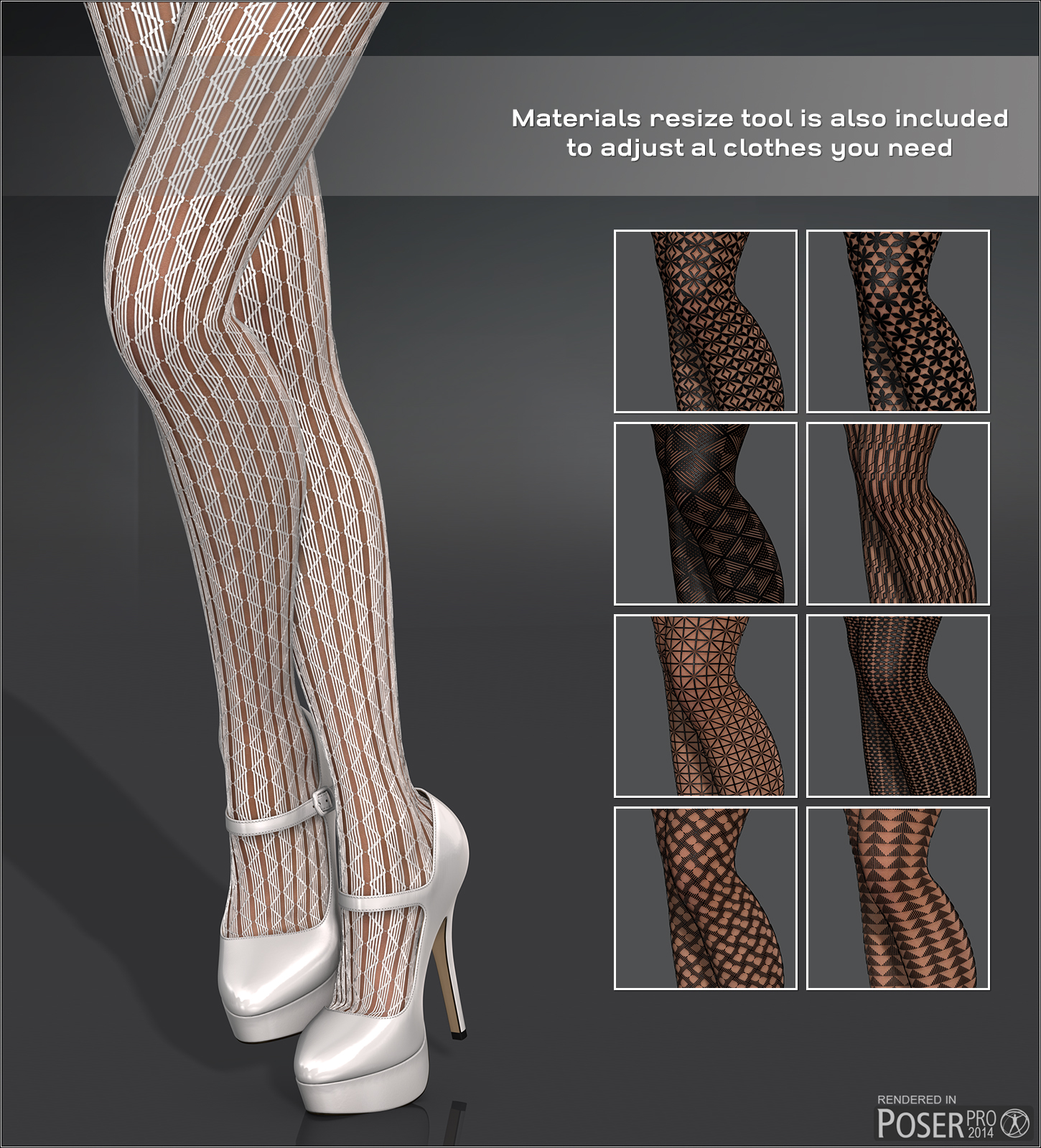 Poser - Retro Pantyhose by N/A