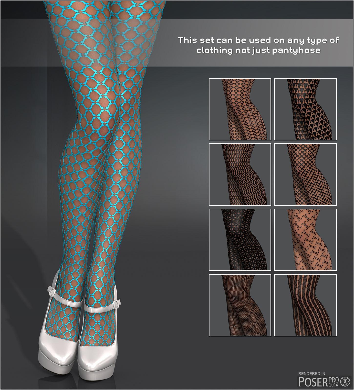 Poser - Retro Pantyhose by N/A