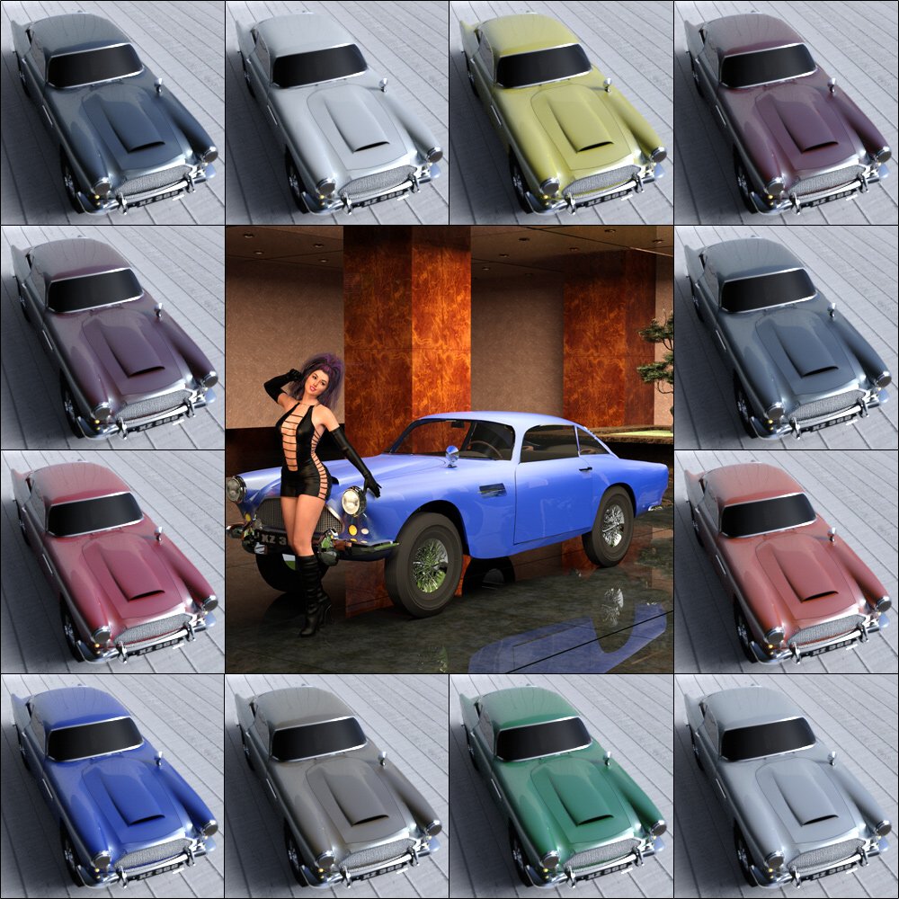 AM Luxury Car  - for DAZ Studio by N/A