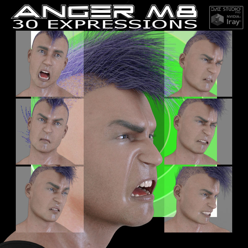 Anger for Michael 8 and Genesis 8 Male by N/A