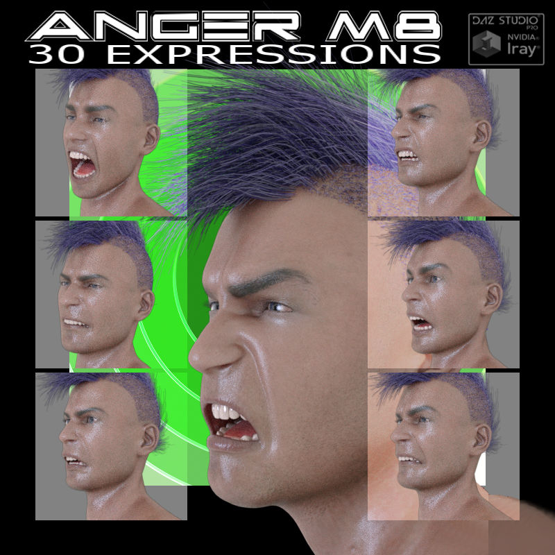 Anger for Michael 8 and Genesis 8 Male by N/A