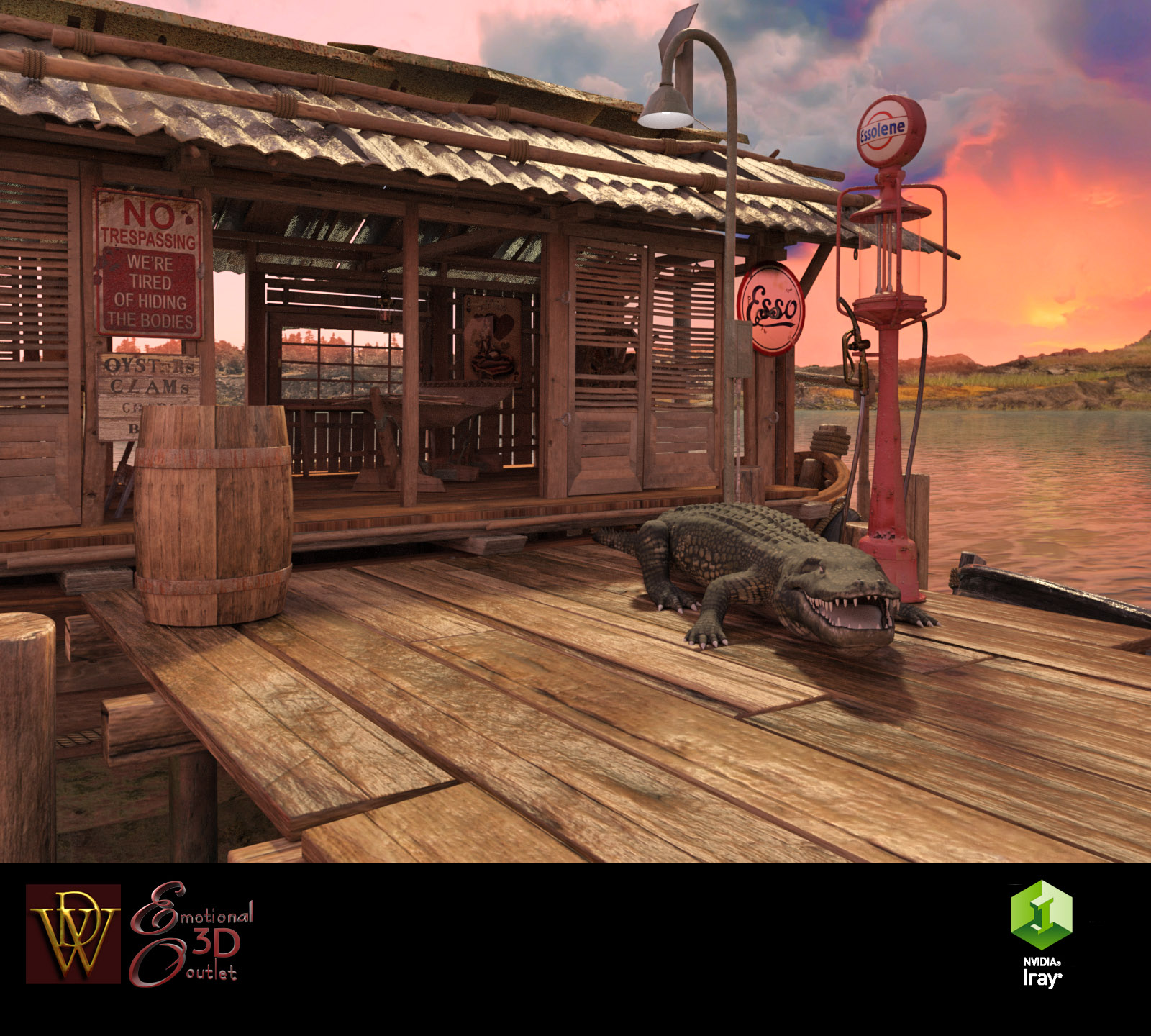 MS17 Swamp Boat for DAZ by N/A