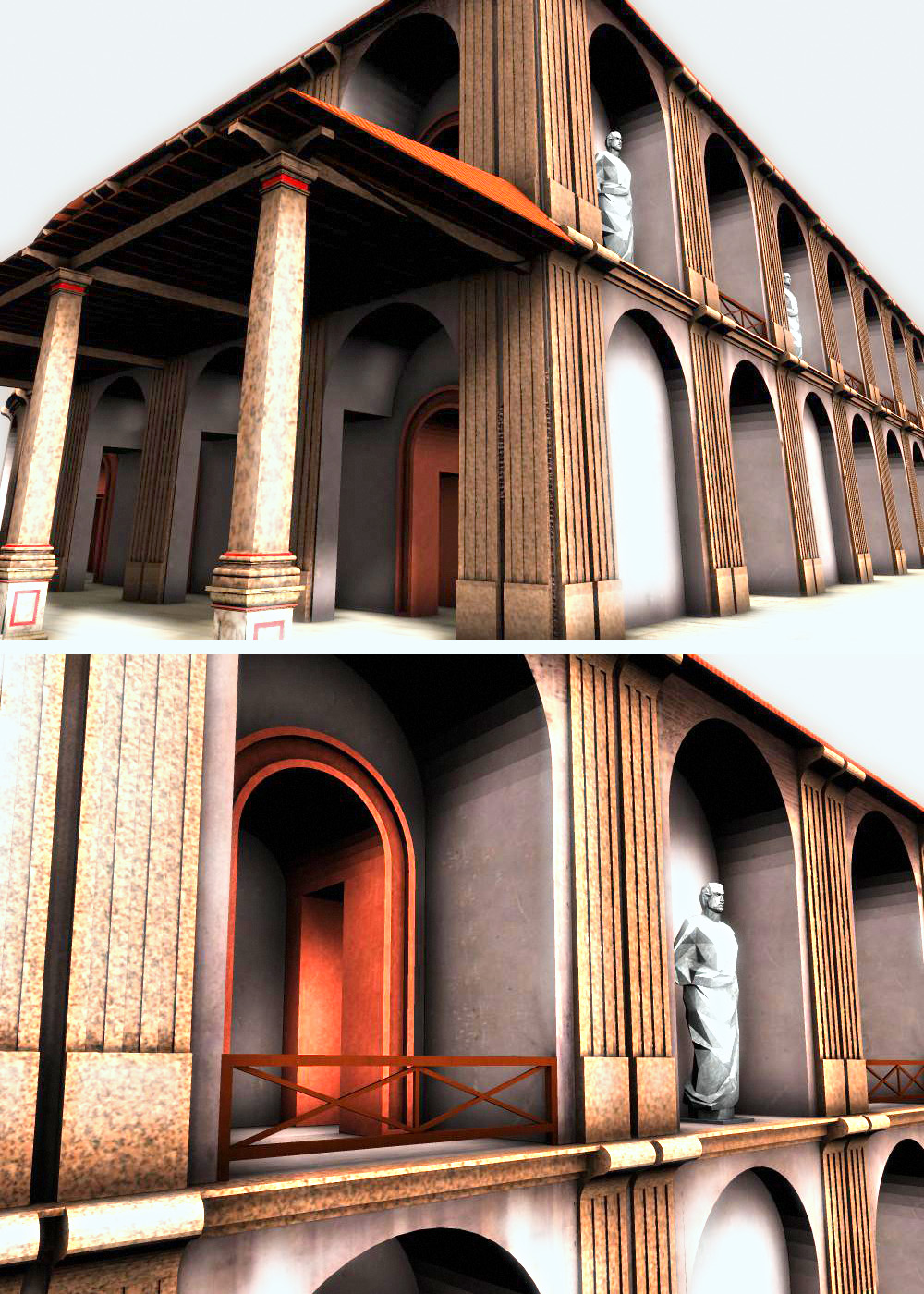 Herculaneum Theater - COMPLETE - for Poser by N/A