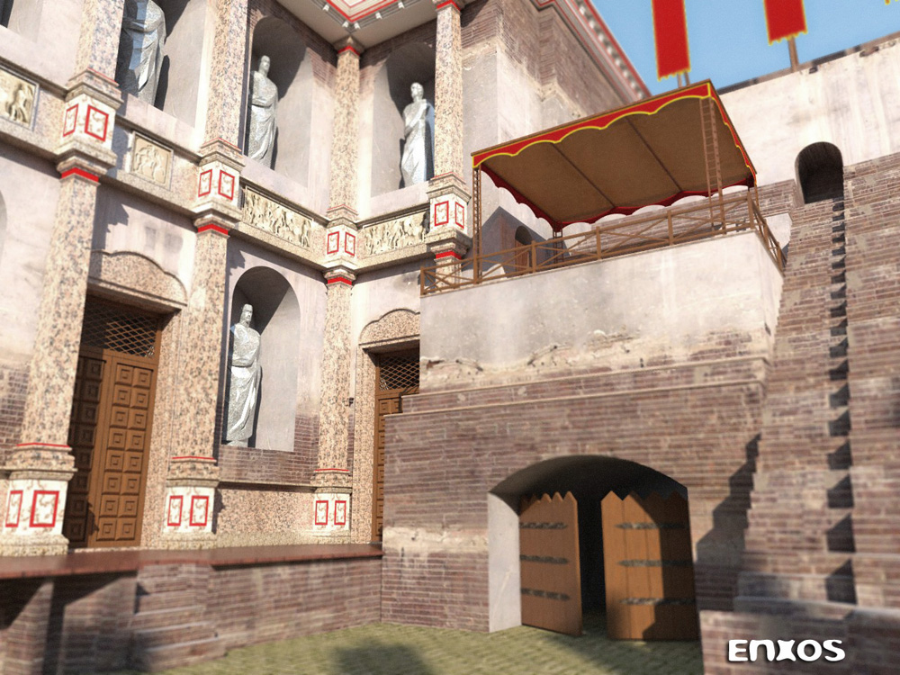 Herculaneum Theater - COMPLETE - for Poser by N/A