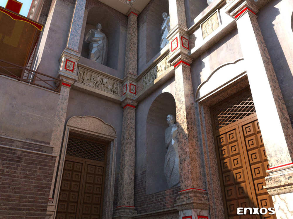 Herculaneum Theater - COMPLETE - for Poser by N/A
