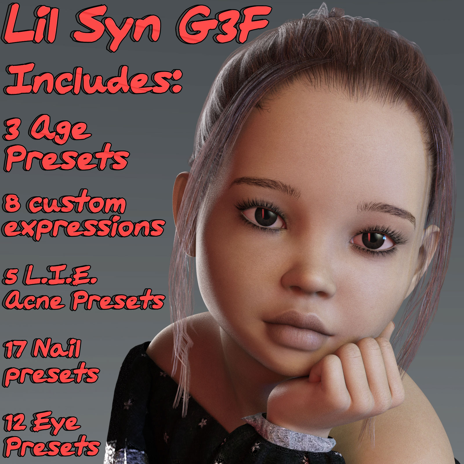 Lil Syn for G3F by N/A