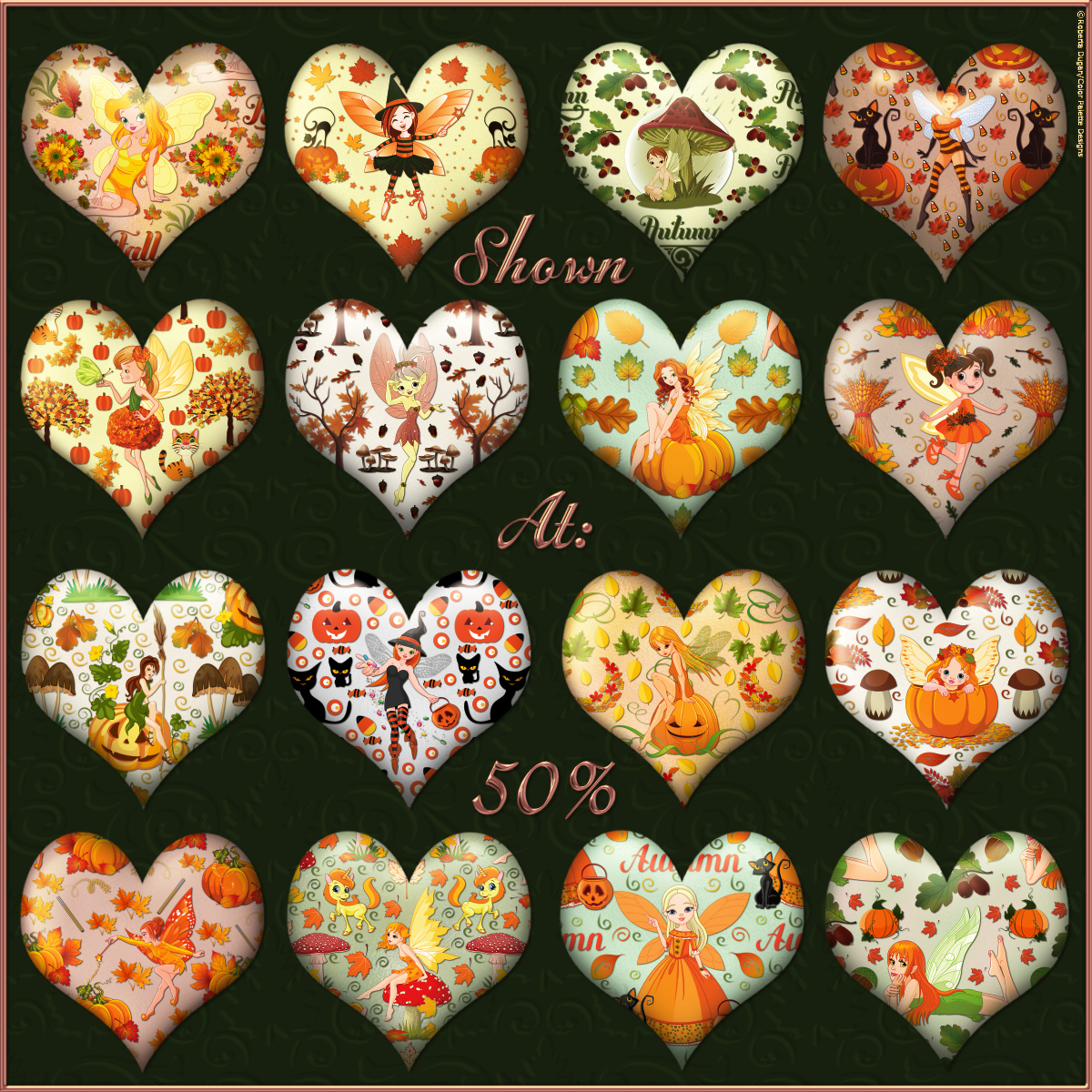 Fall Fairies PS Layer Styles by N/A