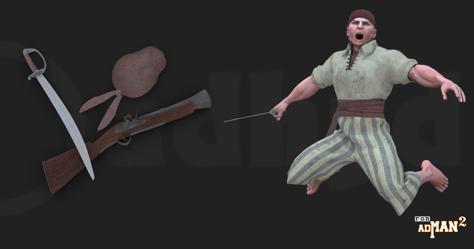 Pirate sailor by N/A