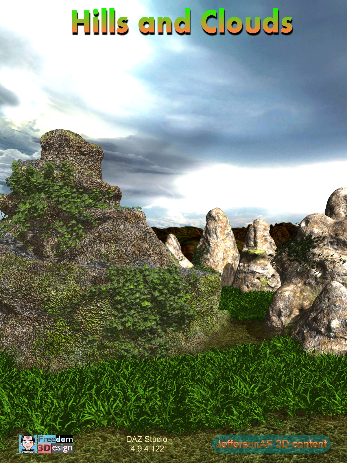 Hills and Clouds by N/A